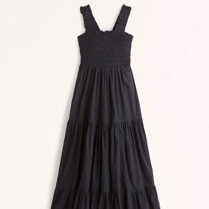 Smocked Bodice Easy Maxi Dress